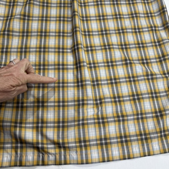 Kuhl Mountain Grown Snap Front Plaid‎ Shirt Sz Small Short Sleeve 100% Poly 🥾 - Picture 10 of 11